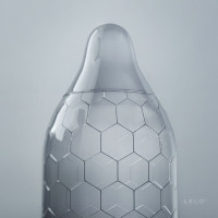 Презервативи LELO HEX Condoms Original 3 Pack (м'ята упаковка!!!) — Переглянути зображення 3