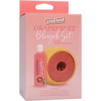 Набор для минета Doc Johnson GoodHead Grapefruit Blowjob Set - Yellow (мятая упаковка!!!) — Просмотреть изображение 6