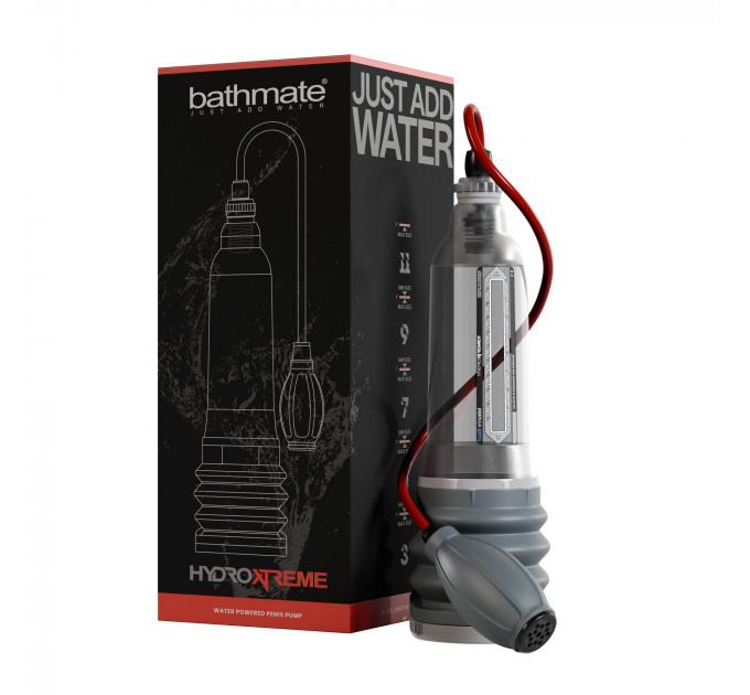 Гідропомпа Bathmate HydroXtreme 9, для члена довжиною від 18 до 23 см, діаметр до 5,5 см
