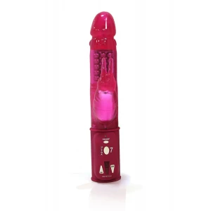Вібратор-кролик Dorcel Orgasmic Rabbit Pink з перлинним масажем