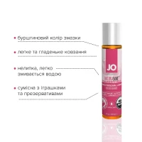 Змазка на водній основі JO NATURALOVE Strawberry (30 мл) з екстрактом ромашки та листя агави — Переглянути зображення 4