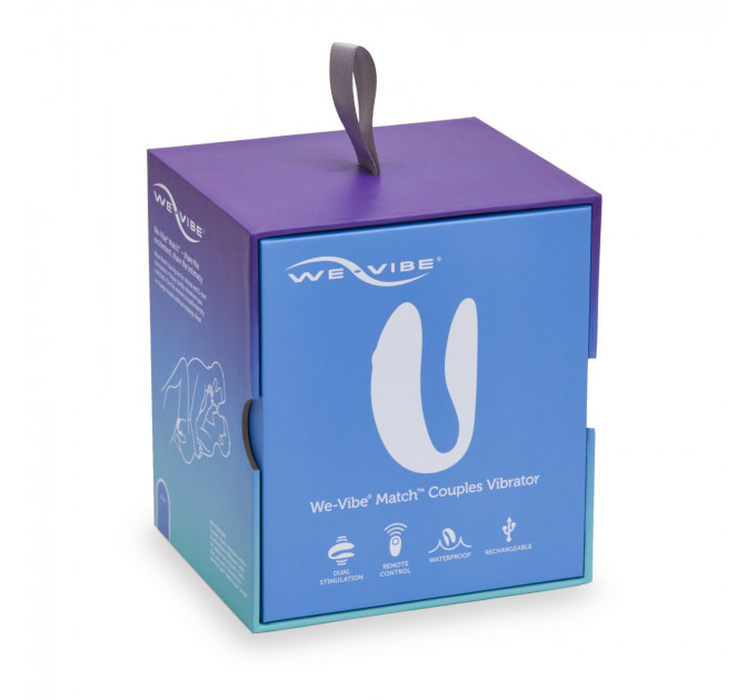 Вібратор для пар We-Vibe Match з пультом ДК