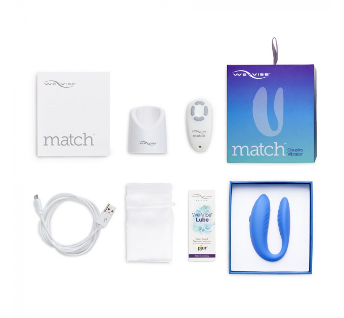 Вібратор для пар We-Vibe Match з пультом ДК