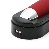 Клиторальный вибратор KISTOY C-King Red, с двумя доп. насадками, мощная точечная стимуляция — Просмотреть изображение 7