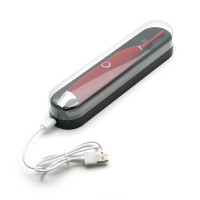 Клиторальный вибратор KISTOY C-King Red, с двумя доп. насадками, мощная точечная стимуляция — Просмотреть изображение 8