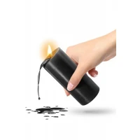 БДСМ-свічка низькотемпературна Fetish Tentation SM Low Temperature Candle Black — Переглянути зображення 3