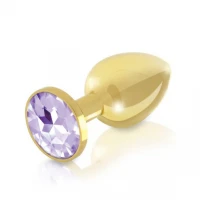 Набір металевих анальних пробок із кристалом RIANNE S – Booty Plug Luxury Set, діаметр 3 та 3,5 см — Переглянути зображення 6