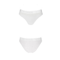 Трусики с прозрачной вставкой Passion PS006 PANTIES S, white