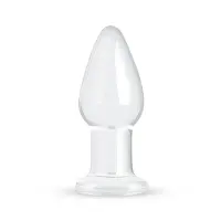 Скляна анальна пробка Gildo Glass Buttplug No. 24 — Переглянути зображення 1