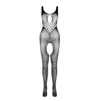 Бодистокинг с доступом к интимным местам Passion BS078 black Бодистокинг с доступом к интимным местам Passion BS078 black