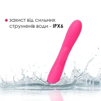 Інтелектуальний вібратор-кролик із підігрівом Svakom Angel Plum Red — Переглянути зображення 5