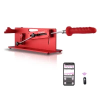 Смарт секс-машина Hismith Table Top 2.0 Pro APP Red, настільна версія — Переглянути зображення 1