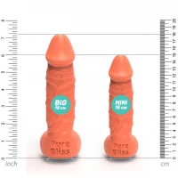 Мило у формі пеніса Pure Bliss MINI Coral, крафтове мило-член, натуральне — Переглянути зображення 5