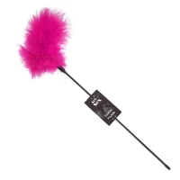 Лоскітка з пером індика Art of Sex – Feather Paddle, темно-рожева — Переглянути зображення 1