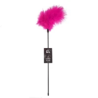Лоскітка з пером індика Art of Sex – Feather Paddle, темно-рожева — Переглянути зображення 3