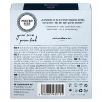 Розпродаж!!! Презервативи Mister Size - pure feel - 69 (3 condoms) (термін 04.2026) — Переглянути зображення 3