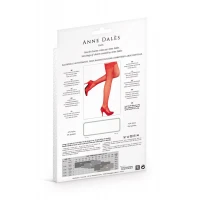 Панчохи Anne De Ales CAMILLA T2 Red — Переглянути зображення 3