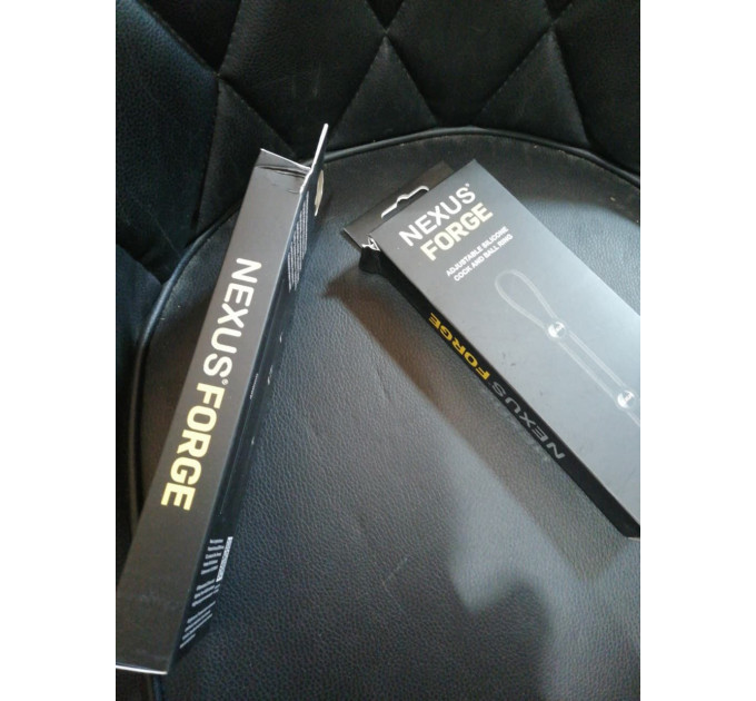 Двойное эрекционное кольцо-лассо Nexus FORGE (мятая упаковка!!!)