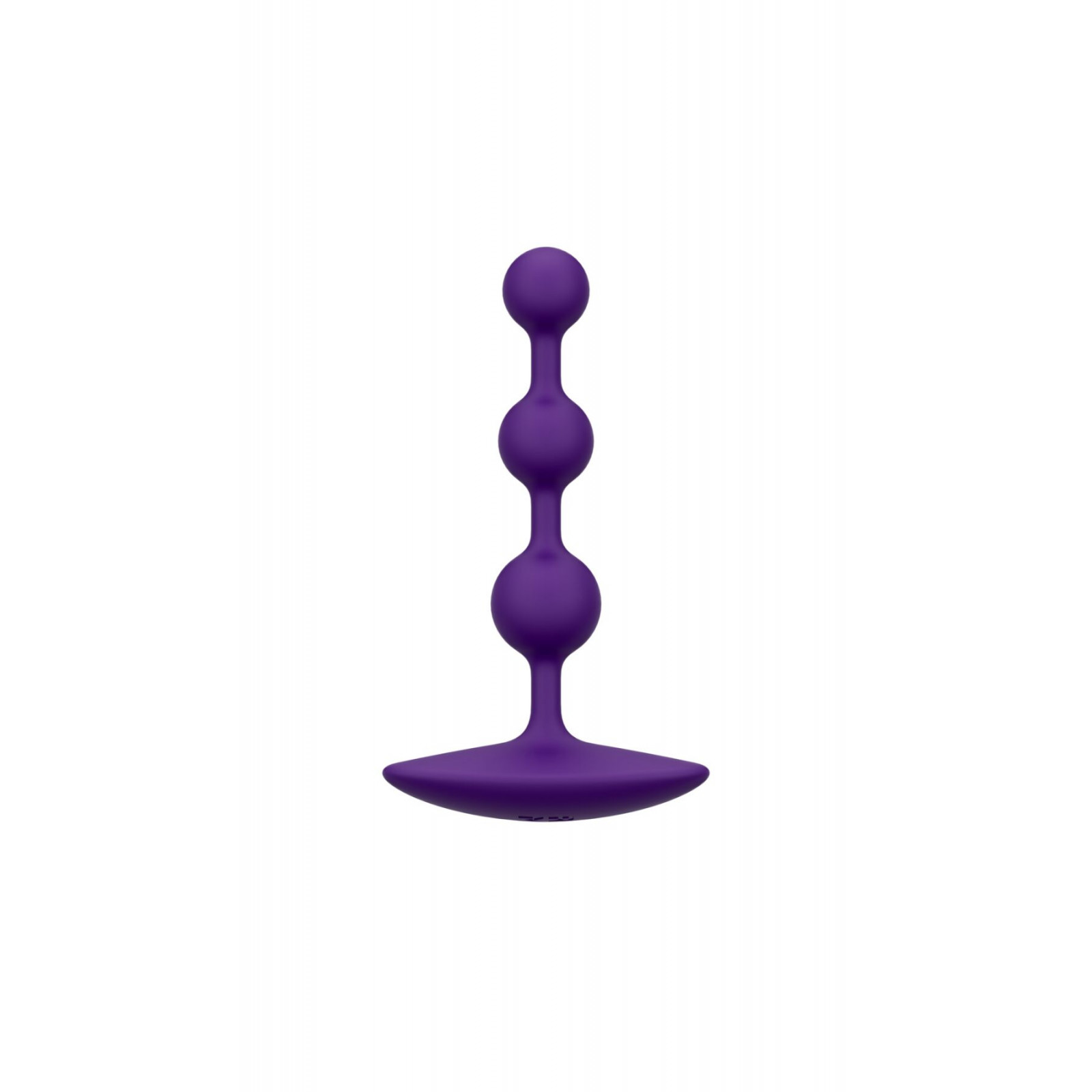 Анальные бусы Romp Amp Dark Purple, силикон, макс. диаметр 2,6 см