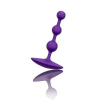 Анальне намисто Romp Amp Dark Purple, силікон, макс. діаметр 2,6 см — Переглянути зображення 3