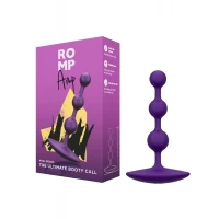 Анальне намисто Romp Amp Dark Purple, силікон, макс. діаметр 2,6 см — Переглянути зображення 7