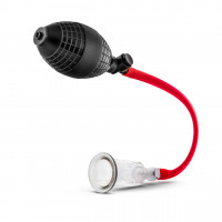 Вакуумна помпа для клітора Blush Temptasia – Beginner's Clitoral Pumping System, механічна, груша