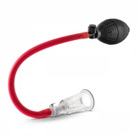 Вакуумна помпа для клітора Blush Temptasia – Beginner's Clitoral Pumping System, механічна, груша — Переглянути зображення 4