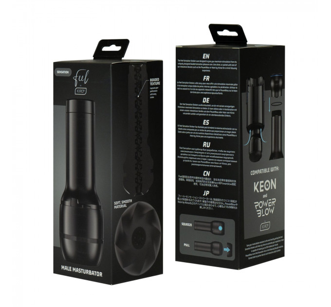 Мастурбатор Kiiroo FeelSensation Stroker PBC, сумісний з PowerBlow і Keon