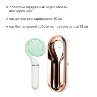 Пульсатор з вакуумною стимуляцією Otouch LOLLIPOP Teal — Переглянути зображення 5