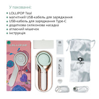 Пульсатор с вакуумной стимуляцией Otouch LOLLIPOP Teal — Просмотреть изображение 7