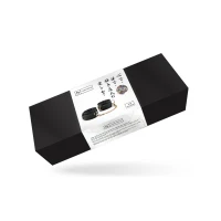 Наручники з ланцюжком Liebe Seele Black Organosilicon Wrist Cuff, екошкіра — Переглянути зображення 6