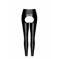 Легінси Noir Handmade F304 Taboo, XL, black, під латекс, відкриті сідниці та промежина — Просмотреть изображение 5