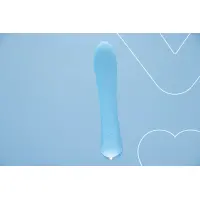 Вібратор з підігрівом FairyGasm WowGenie blue, підігрів до 42 °C — Переглянути зображення 6