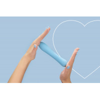 Вибратор с подогревом FairyGasm WowGenie blue, подогрев до 42 °C — Просмотреть изображение 7