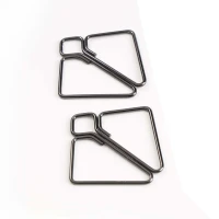 Затискачі для сосків LOCKINK Minimalism Nipple Clamps, сріблясті — Просмотреть изображение 2