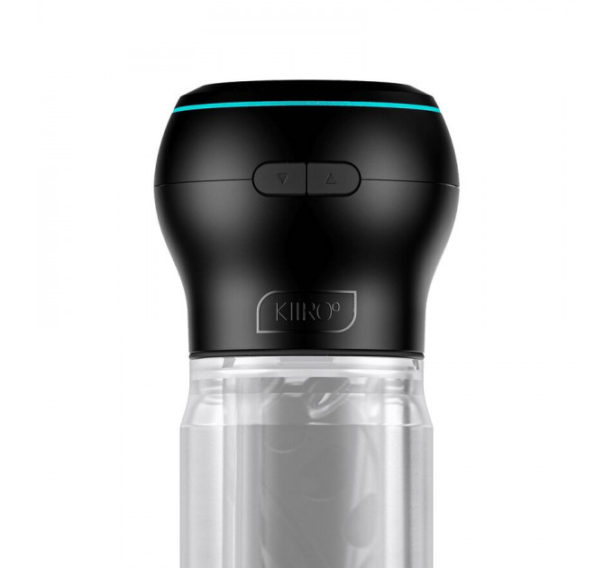 Мастурбатор Kiiroo Feel Pocket Crystal зі всмоктувальною інтерактивною насадкою PowerBlow Combo Set