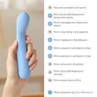 Звуковой вибратор IROHA MAI Ruri, преобразование звука в вибрацию