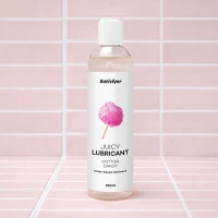 Лубрикант на водній основі Satisfyer Juicy Lubricant Cotton Candy water based 300 мл — Переглянути зображення 8