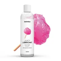 Лубрикант на водній основі Satisfyer Juicy Lubricant Cotton Candy water based 300 мл — Переглянути зображення 2
