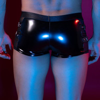 Еротичні чоловічі лакові труси зі шнурівкою JSY 9120T One Size — Переглянути зображення 5