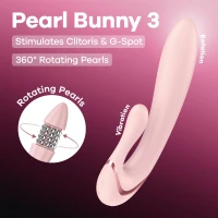 Вібратор-кролик Satisfyer Pearl Bunny 3 — Переглянути зображення 9