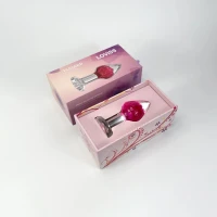 Розкішна анальна пробка Loviss Gomphrena Globosa Anal Plug зі справжнім амарантом усередині — Переглянути зображення 11