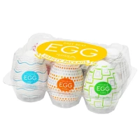 Набір мастурбаторів-яєць Tenga Egg Variety Pack - Standard (6 шт) — Переглянути зображення 1