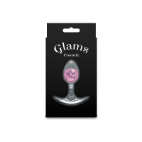 Анальная пробка NS Novelties Cosmic Glams - Small - Pink — Просмотреть изображение 4