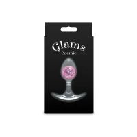 Анальна пробка NS Novelties Cosmic Glams - Small - Pink — Переглянути зображення 4