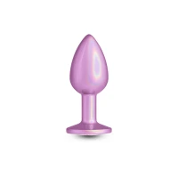 Анальна пробка NS Novelties Rear Assets - Iridescent Pink - Small - Pink — Переглянути зображення 1