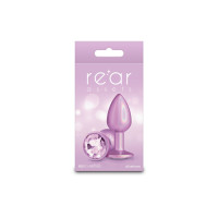 Анальная пробка NS Novelties Rear Assets - Iridescent Pink - Small - Pink — Просмотреть изображение 3