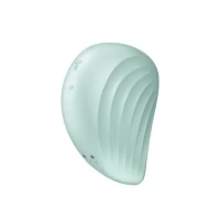 Вакуумний кліторальний стимулятор із вібрацією Satisfyer Pearl Diver Mint — Переглянути зображення 4