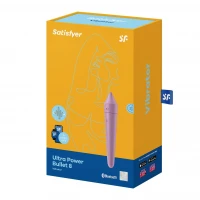 Смарт мінівібратор Satisfyer Ultra Power Bullet 8 Lilac — Просмотреть изображение 6
