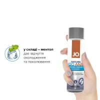 Анальна змазка JO ANAL H2O — COOLING (120 мл) охолоджувальна, на водній основі — Переглянути зображення 4
